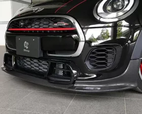3D Design Carbon Fiber Front Lip Spoiler Mini F56 JCW 2007-2013