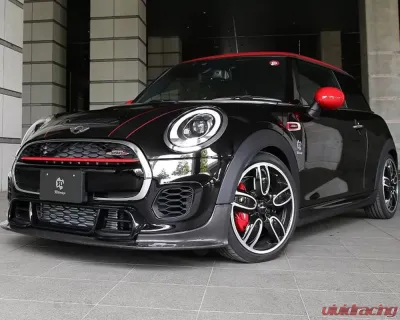3D Design Carbon Fiber Front Lip Spoiler with PDC Mini F56 JCW 2007-2013 - 3101-25612
