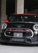 3D Design Carbon Fiber Front Lip Spoiler with PDC Mini F56 JCW 2007-2013                                     - 3101-25612 - Image 4