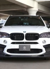3D Design Carbon Fiber Front Lip Spoiler BMW F85 X5M 2016-2019                                     - 3101-28511 - Image 6