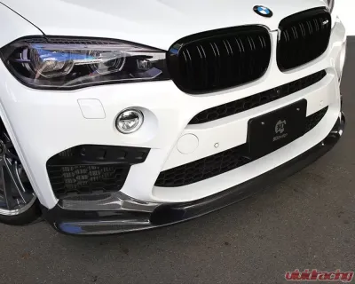 3D Design Carbon Fiber Front Lip Spoiler BMW F85 X5M 2016-2019 - 3101-28511