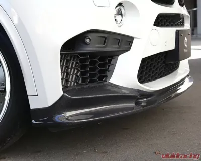 3D Design Carbon Fiber Front Lip Spoiler BMW F85 X5M 2016-2019 - 3101-28511