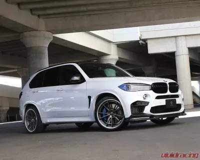 3D Design Carbon Fiber Front Lip Spoiler BMW F85 X5M 2016-2019 - 3101-28511