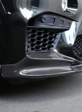 3D Design Carbon Fiber Front Lip Spoiler BMW F86 X6M 2015-2018                                     - 3101-28611 - Image 8