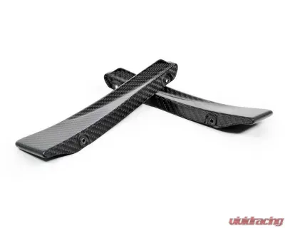3D Design Carbon Fiber Front Lip Spoiler Set with Canards BMW F87 M2 2015-2018 - 3101-28721