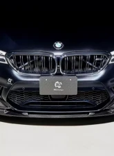 3D Design Pre-LCI Carbon Fiber Front Lip Spoiler BMW M5 F90 Non-LCI Only 2018-2022                                     - 3101-29011 - Image 5