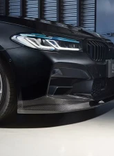 3D Design Carbon Fiber Front Lip Spoiler for BMW F90 M5 LCI (2018-2023)                                     - 3101-29021 - Image 11