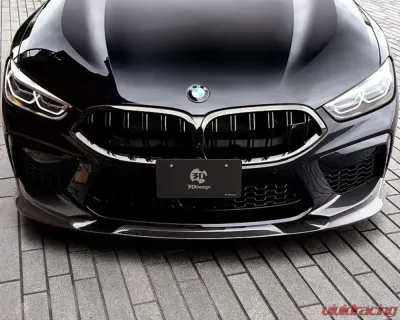3D Design Carbon Fiber Front Lip Spoiler - 3101-29311