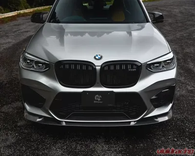 3D Design Carbon Fiber Front Lip Spoiler BMW F97 X3M Pre-LCI Models Only | F98 X4M Pre-LCI Models Only 2019-2025 - 3101-29711