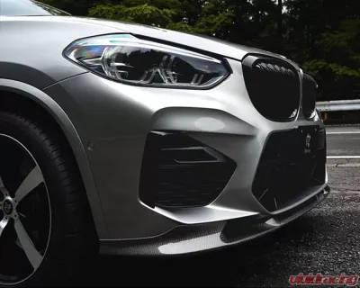 3D Design Carbon Fiber Front Lip Spoiler BMW F97 X3M Pre-LCI Models Only | F98 X4M Pre-LCI Models Only 2019-2025 - 3101-29711
