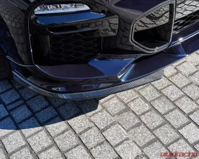 3D Design Carbon Fiber Front Lip Spoiler BMW X5 M 2019-2023 | X5 2020-2023 - 3101-30511