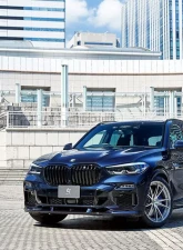 3D Design Carbon Fiber Front Lip Spoiler BMW X5 M 2019-2023 | X5 2020-2023                                     - 3101-30511 - Image 18