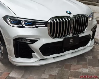 3D Design Urethane Front Lip Spoiler BMW X7 2019-2023 - 3101-30711