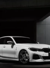 3D Design Urethane Front Lip Spoiler BMW G20 | 21 3-Series M-Sport 2019-2023                                     - 3101-32011 - Image 2