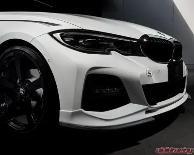 3D Design Urethane Front Lip Spoiler BMW G20 | 21 3-Series M-Sport 2019-2023 - 3101-32011