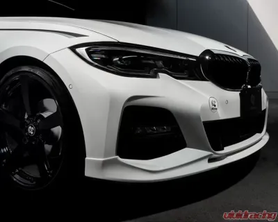 3D Design Urethane Front Lip Spoiler BMW G20 | 21 3-Series M-Sport 2019-2023 - 3101-32011