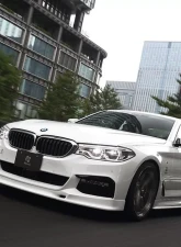 3D Design Urethane Front Lip Spoiler BMW G30 5-Series M-Sport 2017-2023                                     - 3101-33011 - Image 9