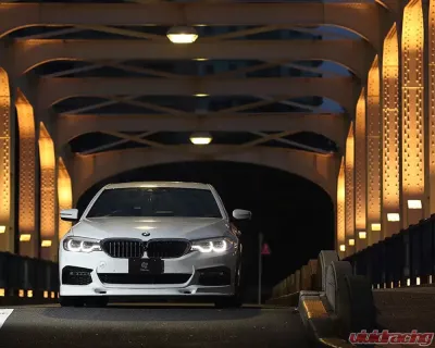 3D Design Urethane Front Lip Spoiler BMW G30 5-Series M-Sport 2017-2023 - 3101-33011