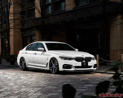 3D Design Carbon Fiber Front Lip Spoiler - 3101-33021