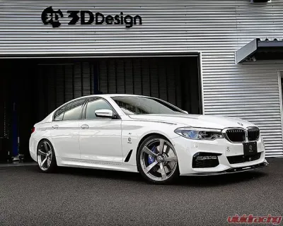 3D Design Carbon Fiber Front Lip Spoiler - 3101-33021