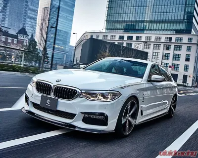 3D Design Carbon Fiber Front Lip Spoiler - 3101-33021