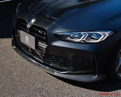 3D Design Carbon Fiber Front Lip Spoiler - 3101-38212