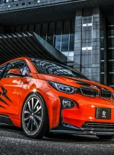 3D Design Urethane Front Lip Spoiler BMW i3 I01 Pre-LCI 2015-2016                                     - 3101-50111 - Image 9