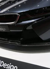 3D Design Carbon Fiber Front Lip Spoiler for BMW i8 2014-2017, Lightweight Prepreg Construction                                     - 3101-51211 - Image 3