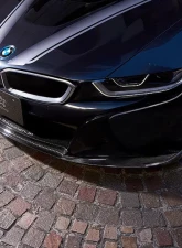 3D Design Carbon Fiber Front Lip Spoiler for BMW i8 2014-2017, Lightweight Prepreg Construction                                     - 3101-51211 - Image 5
