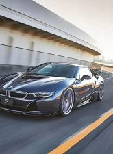 3D Design Carbon Fiber Front Lip Spoiler for BMW i8 2014-2017, Lightweight Prepreg Construction                                     - 3101-51211 - Image 6