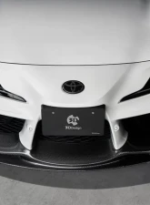 3D Design Carbon Fiber Front Lip Spoiler Toyota J29 A90 Supra 2020+                                     - 3101-62911 - Image 11