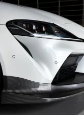 3D Design Carbon Fiber Front Lip Spoiler Toyota J29 A90 Supra 2020+                                     - 3101-62911 - Image 13