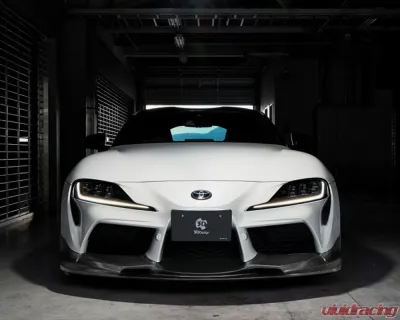 3D Design Carbon Fiber Front Lip Spoiler Toyota J29 A90 Supra 2020+ - 3101-62911