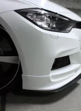 3D Design Carbon Fiber Under Splitter BMW F30 | F31 3-Series M-Sport 2012-2018                                     - 3102-23011 - Image 2