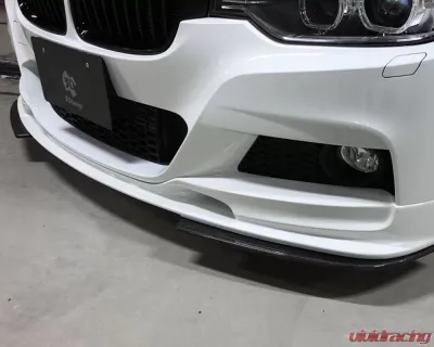 3D Design Carbon Fiber Under Splitter BMW F30 | F31 3-Series M-Sport 2012-2018 - 3102-23011