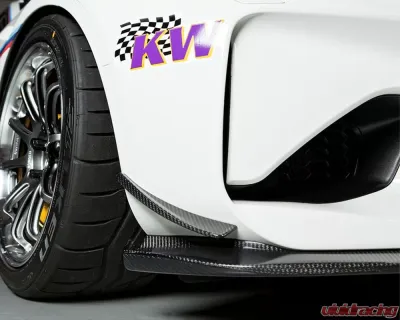 3D Design Carbon Fiber Bumper Canards Set BMW F87 M2 2015-2018 - 3102-28711