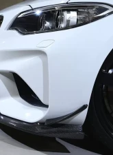 3D Design Carbon Fiber Bumper Canards Set BMW F87 M2 2015-2018                                     - 3102-28711 - Image 6