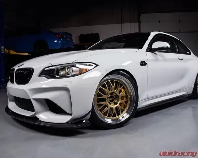 3D Design Carbon Fiber Bumper Canards Set BMW F87 M2 2015-2018 - 3102-28711