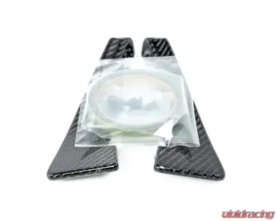 3D Design Carbon Fiber Bumper Canards Set BMW F87 M2 Competition 2019-2021 - 3102-28721