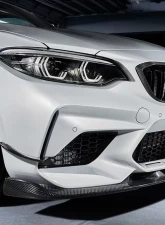 3D Design Carbon Fiber Bumper Canards Set BMW F87 M2 Competition 2019-2021                                     - 3102-28721 - Image 5