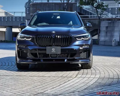 3D Design Carbon Fiber Under Splitter Set BMW X5 M 2019-2023 | X5 2020-2023 - 3102-30511