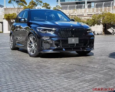 3D Design Carbon Fiber Under Splitter Set BMW X5 M 2019-2023 | X5 2020-2023 - 3102-30511