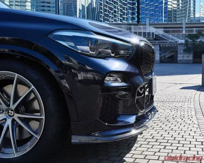 3D Design Carbon Fiber Under Splitter Set BMW X5 M 2019-2023 | X5 2020-2023 - 3102-30511