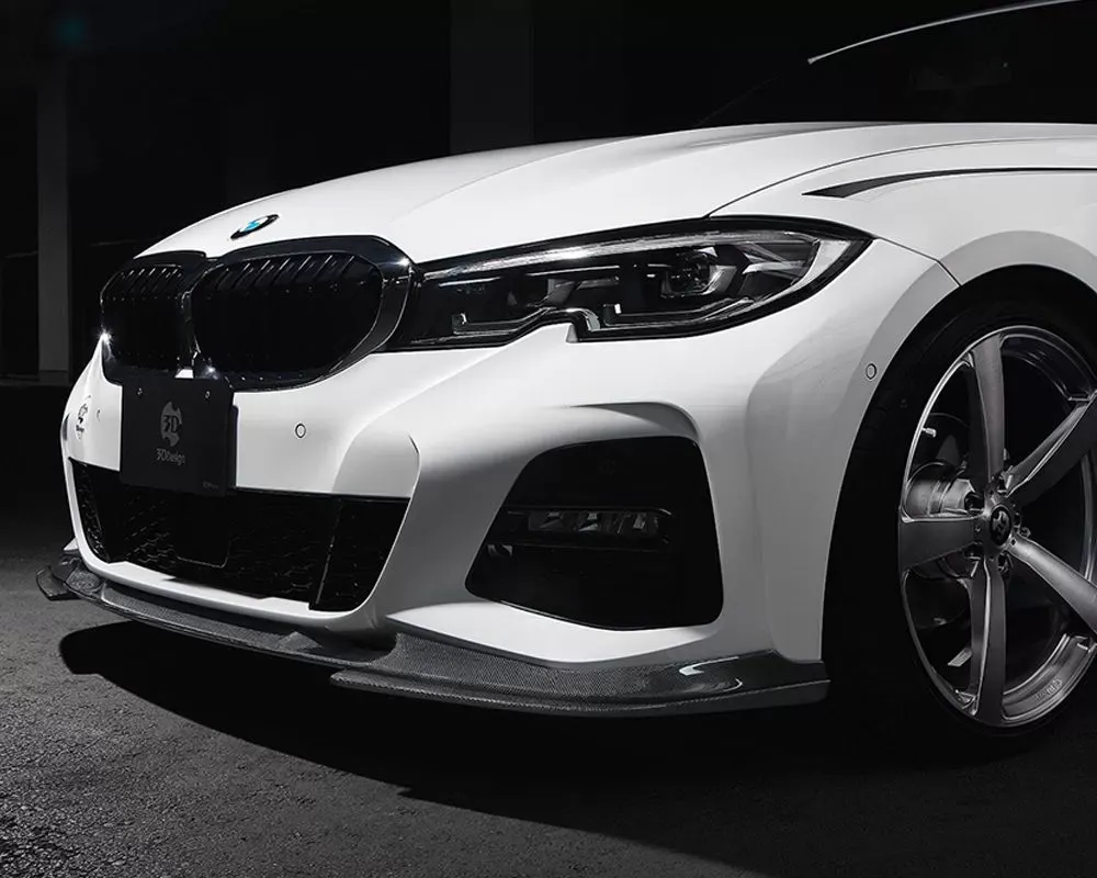 3D Design Carbon Fiber Under Splitter Set - 3102-32011
