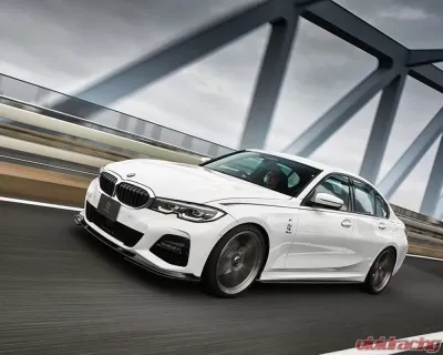 3D Design Carbon Fiber Under Splitter Set BMW G20 | G21 3-Series M-Sport 2019-2023 - 3102-32011
