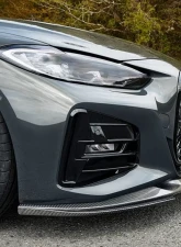 3D Design Carbon Fiber Under Splitters BMW G22 | G23 4-Series M-Sport 2020-2023                                     - 3102-32211 - Image 3