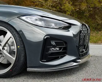 3D Design Carbon Fiber Under Splitters BMW G22 | G23 4-Series M-Sport 2020-2023 - 3102-32211