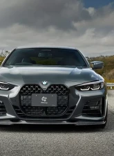 3D Design Carbon Fiber Under Splitters BMW G22 | G23 4-Series M-Sport 2020-2023                                     - 3102-32211 - Image 4