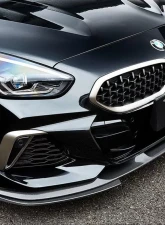 3D Design Carbon Fiber Front Under Splitter Set BMW G29 Z4 M40i | M-Sport 2019-2023                                     - 3102-32911 - Image 2