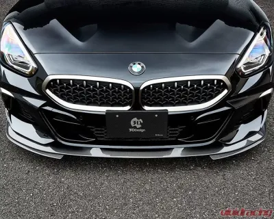 3D Design Carbon Fiber Front Under Splitter Set BMW G29 Z4 M40i | M-Sport 2019-2023 - 3102-32911